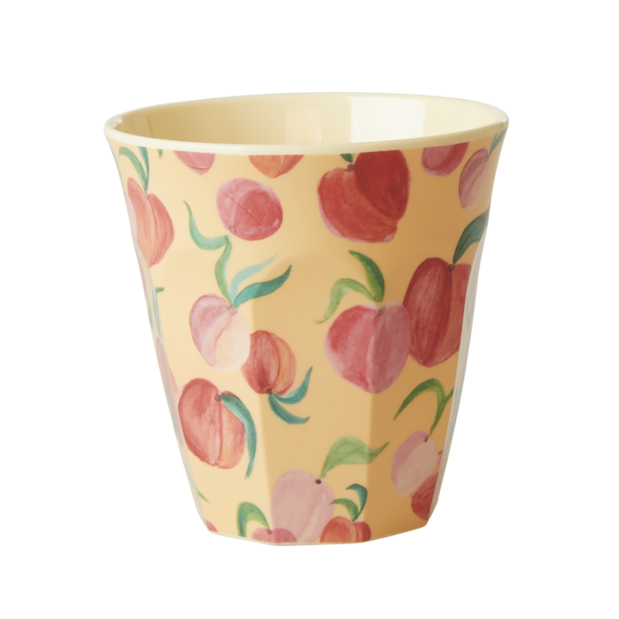 Peach Print Melamine Cup By Rice DK
